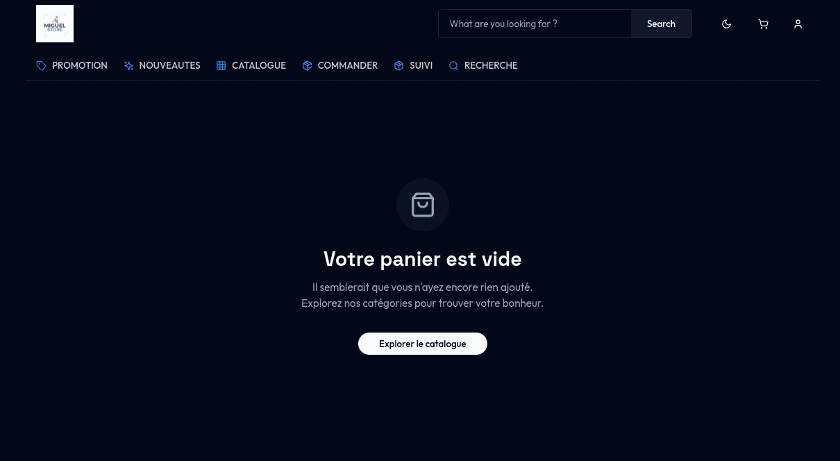 Miguel Store — capture 3